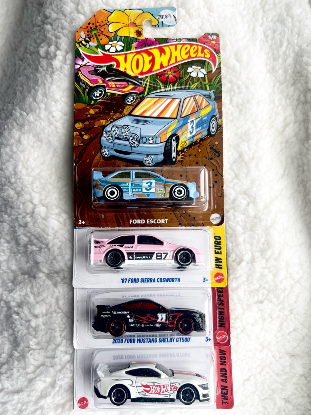 4 Ford Hot Wheels by Mattel